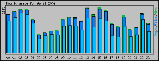 Hourly usage