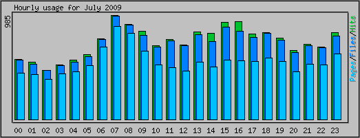 Hourly usage