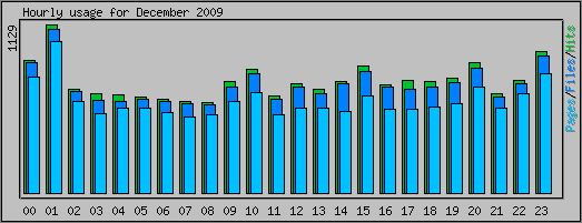 Hourly usage