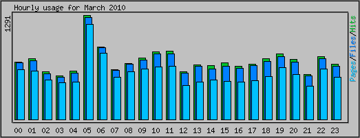 Hourly usage