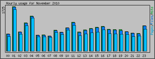 Hourly usage