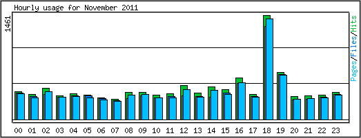 Hourly usage