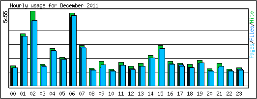 Hourly usage