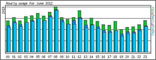 Hourly usage