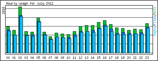 Hourly usage