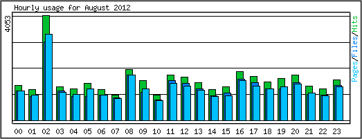 Hourly usage