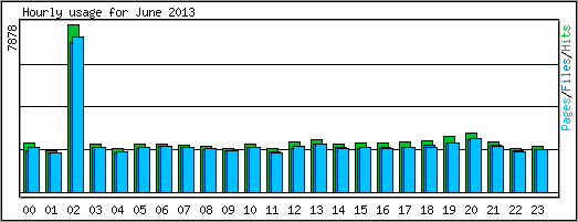 Hourly usage