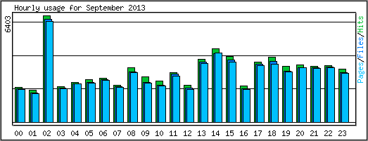 Hourly usage