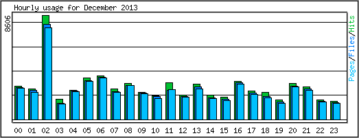 Hourly usage