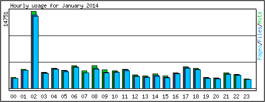 Hourly usage