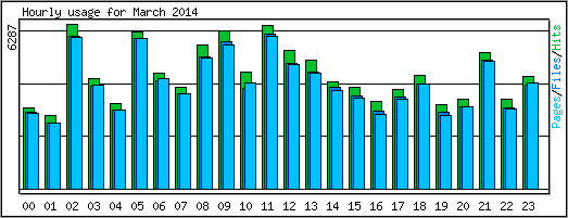 Hourly usage