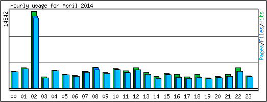 Hourly usage