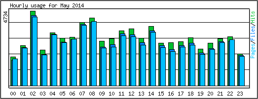 Hourly usage