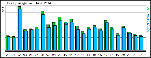 Hourly usage