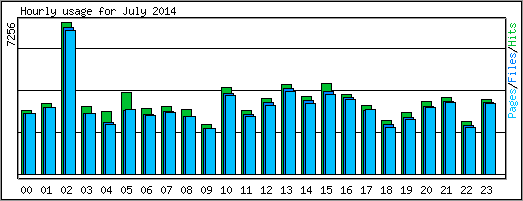 Hourly usage