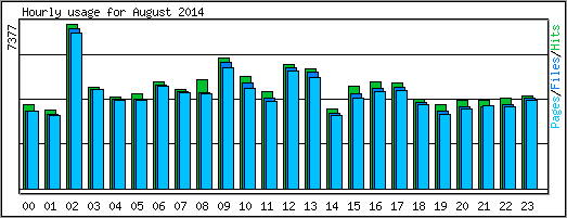 Hourly usage