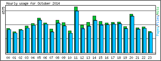 Hourly usage