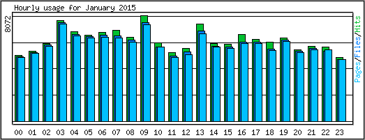 Hourly usage