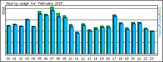 Hourly usage