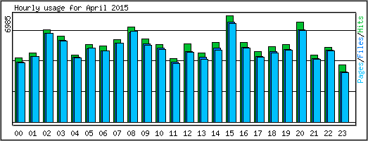 Hourly usage