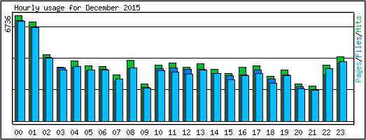 Hourly usage