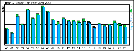 Hourly usage