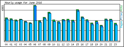 Hourly usage