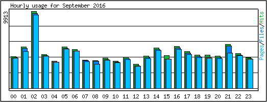 Hourly usage