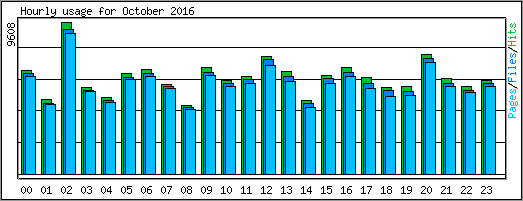 Hourly usage