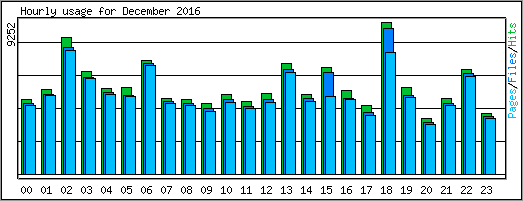 Hourly usage