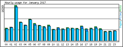 Hourly usage