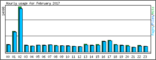 Hourly usage