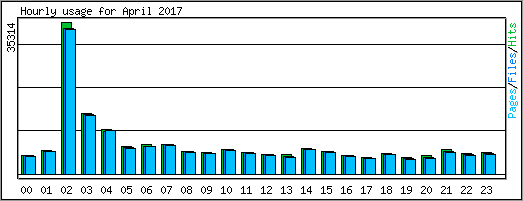 Hourly usage