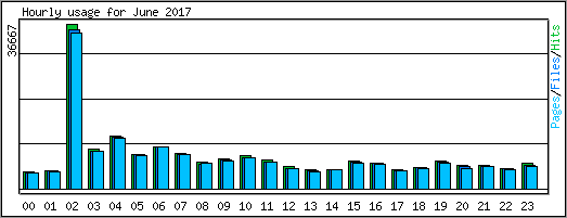 Hourly usage