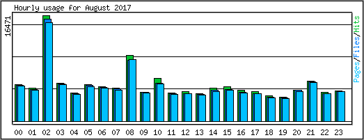 Hourly usage