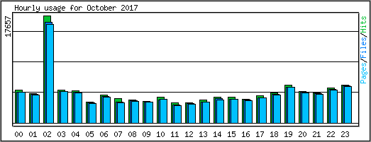 Hourly usage