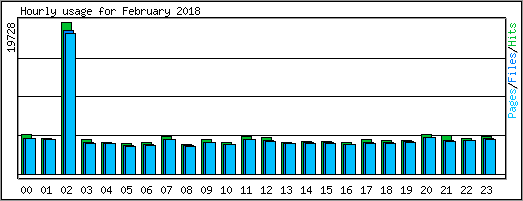 Hourly usage